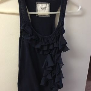 Abercrombie and Fitch Ruffle Tank